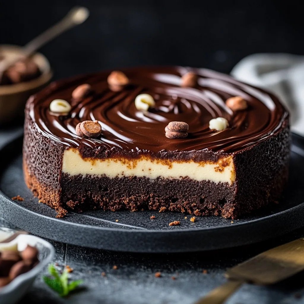 Brownie-Käsekuchen