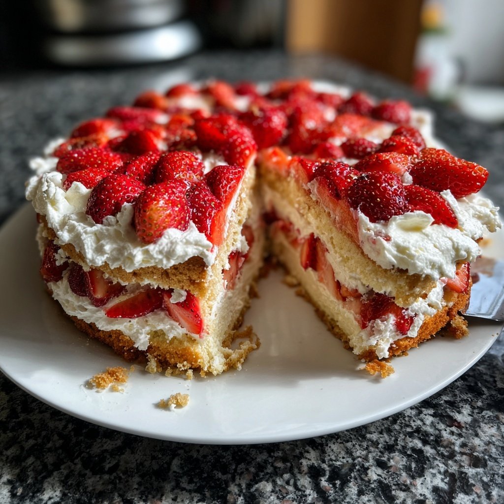 Erdbeerkuchen Mit Mascarpone