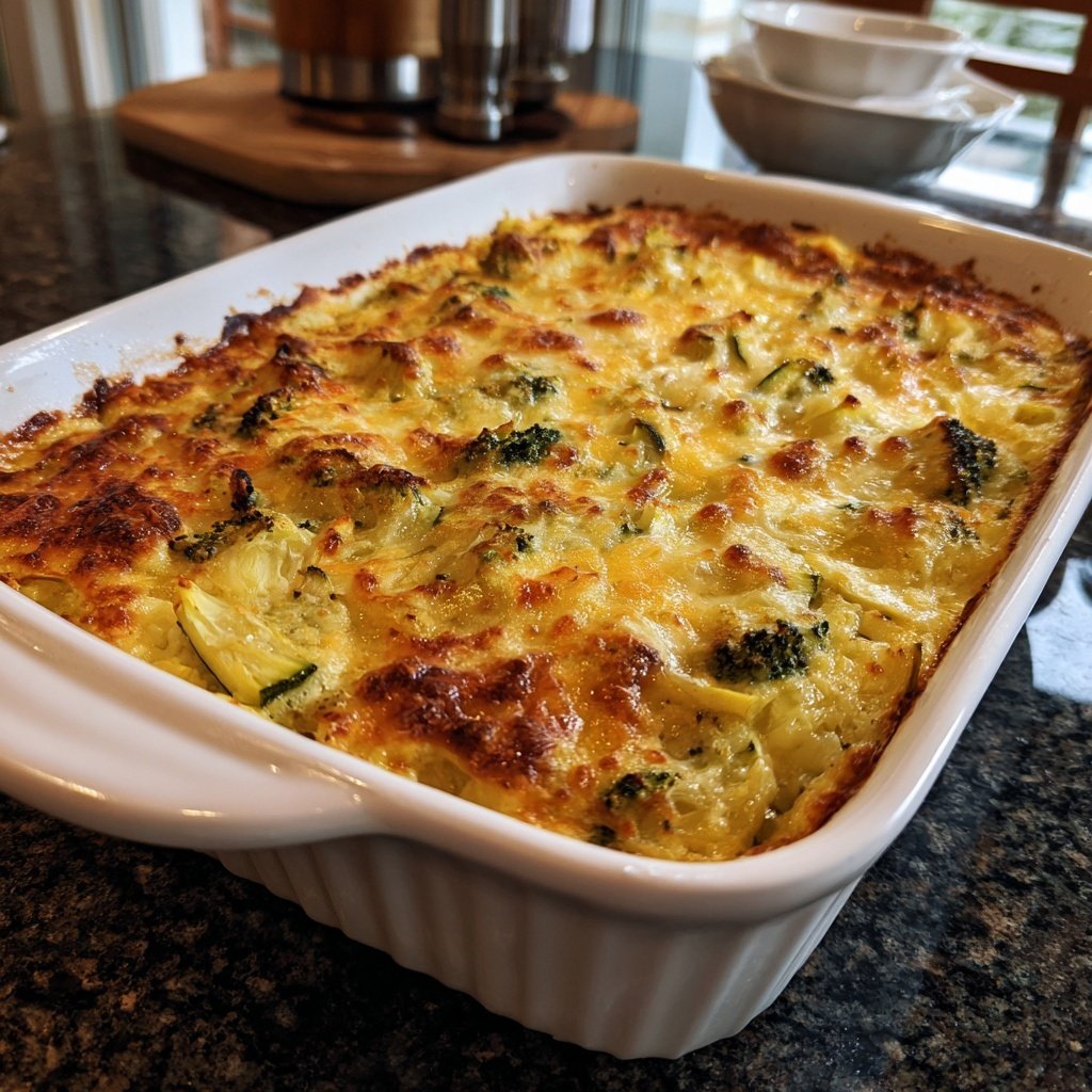 Brokkoli Auflauf Mit Zucchini