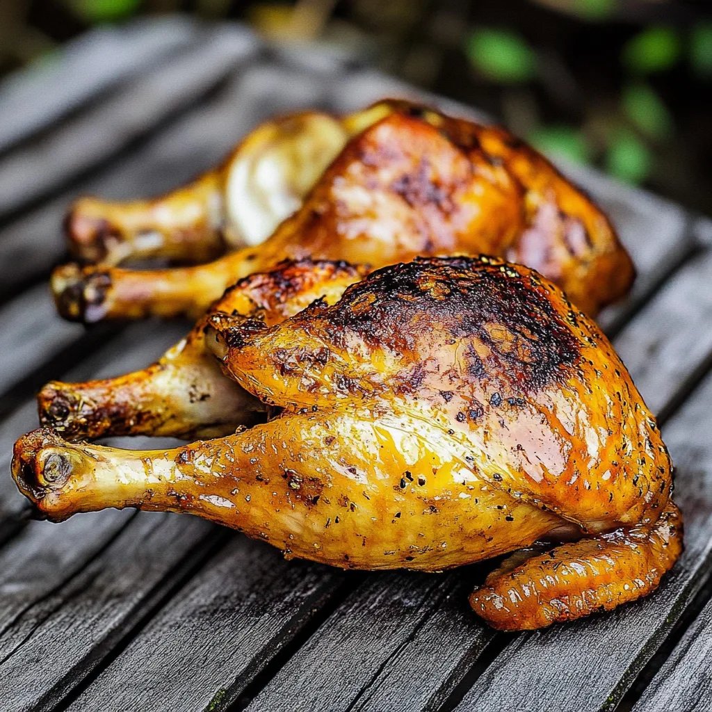 Gegrilltes Hähnchen