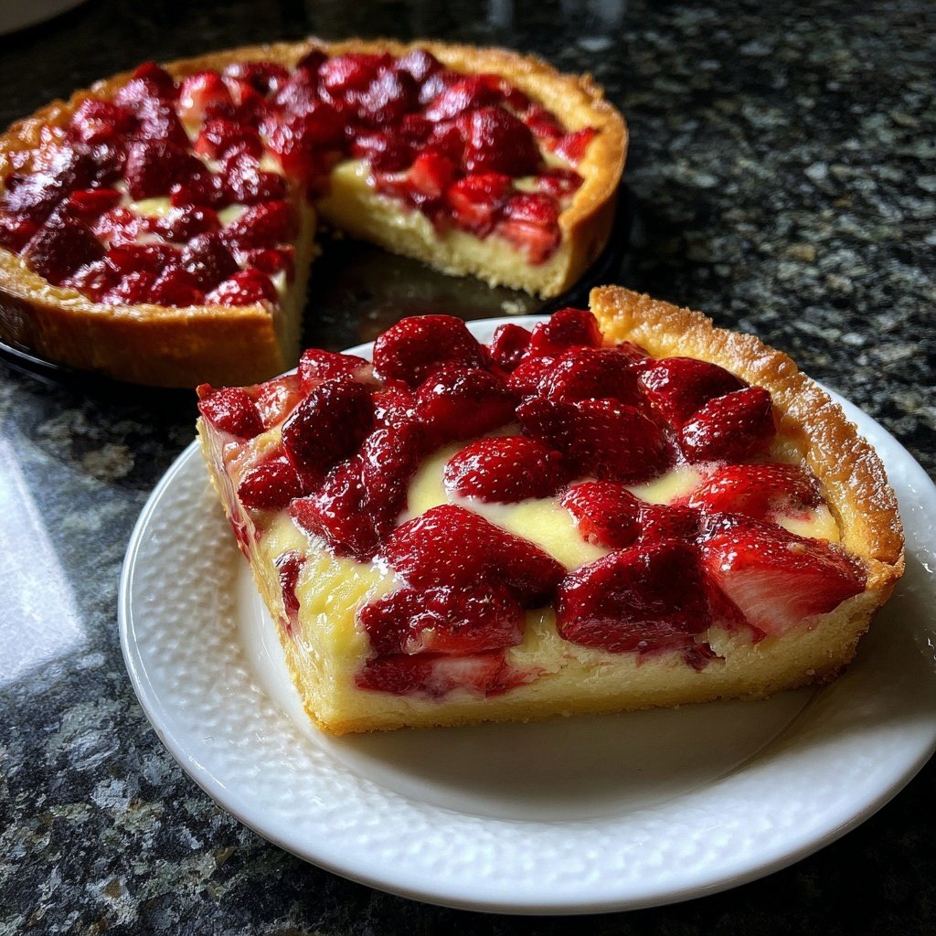Erdbeerkuchen Vom Blech