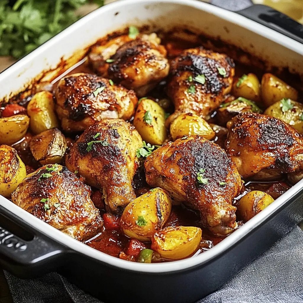 Pollo fino – würziges Hähnchen aus dem Ofen