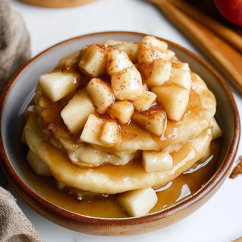 Zimtcreme mit Bratapfelkompott!