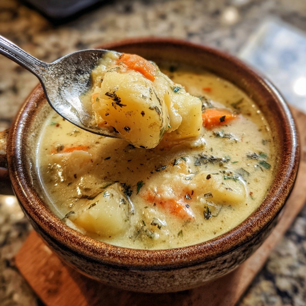 Einfache Kartoffelsuppe von motte1168