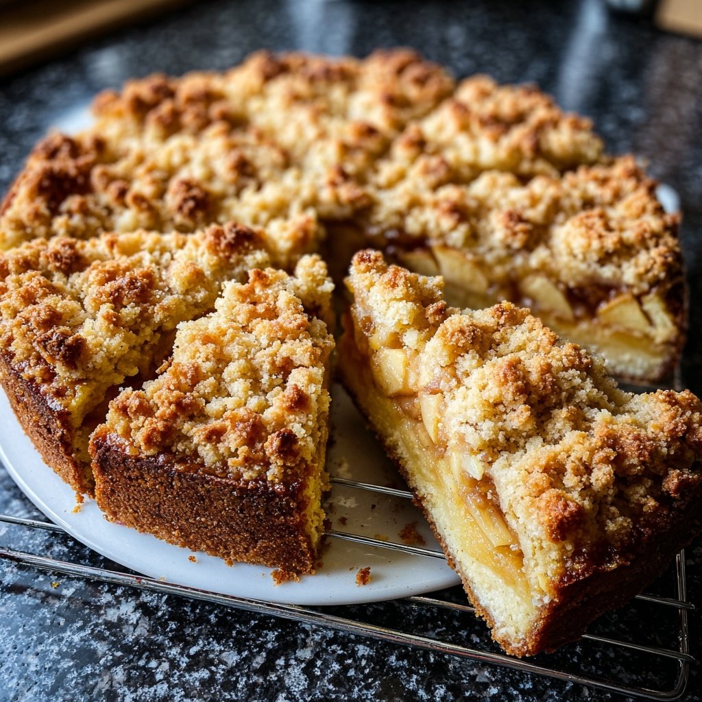 Backen & Desserts Apfelstreuselkuchen vom Blech