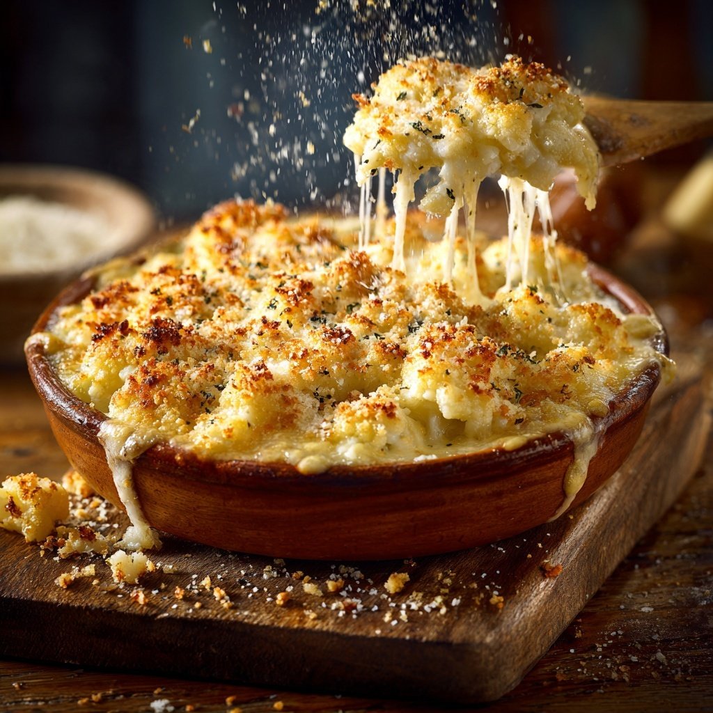 Blumenkohl Gratin Mit Käse
