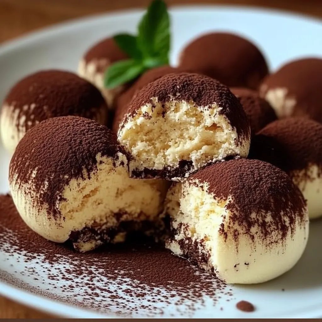 Schnelle Tiramisu-Bällchen