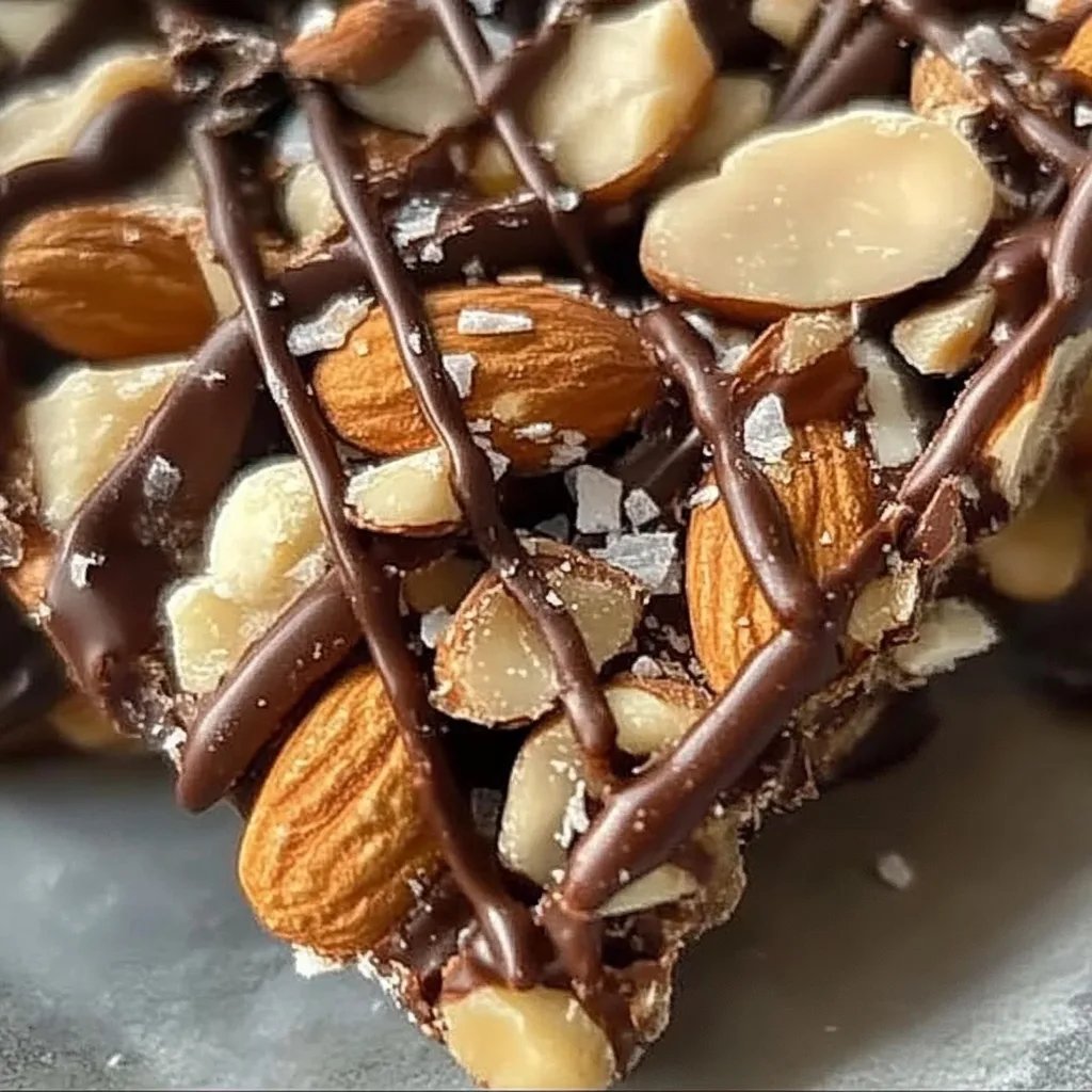 Dunkle Schokoladen-Meersalz-Nussriegel