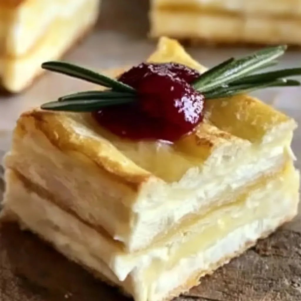 Camembert-Blätterteig-Häppchen