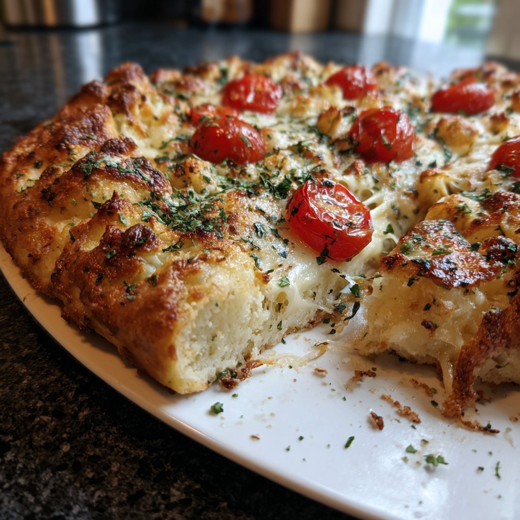 Blumenkohl Pizza Boden