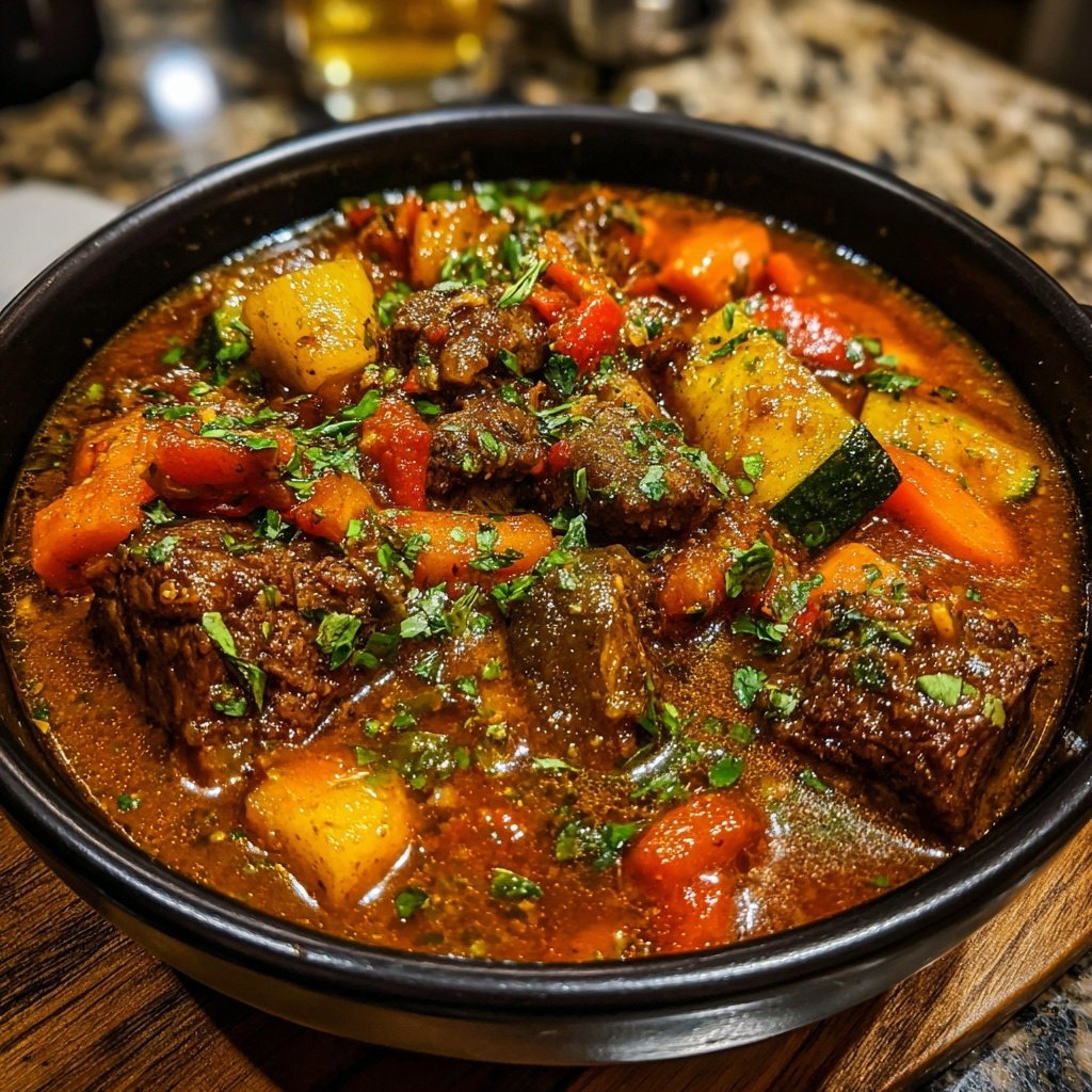 Rotwein-Gulasch von eorann