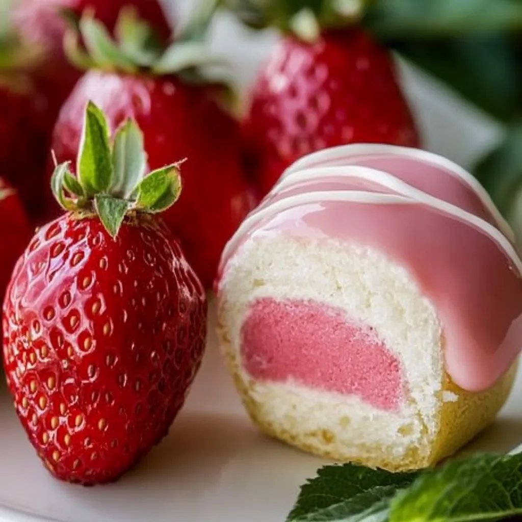 Erdbeer-Käsekuchen-Häppchen