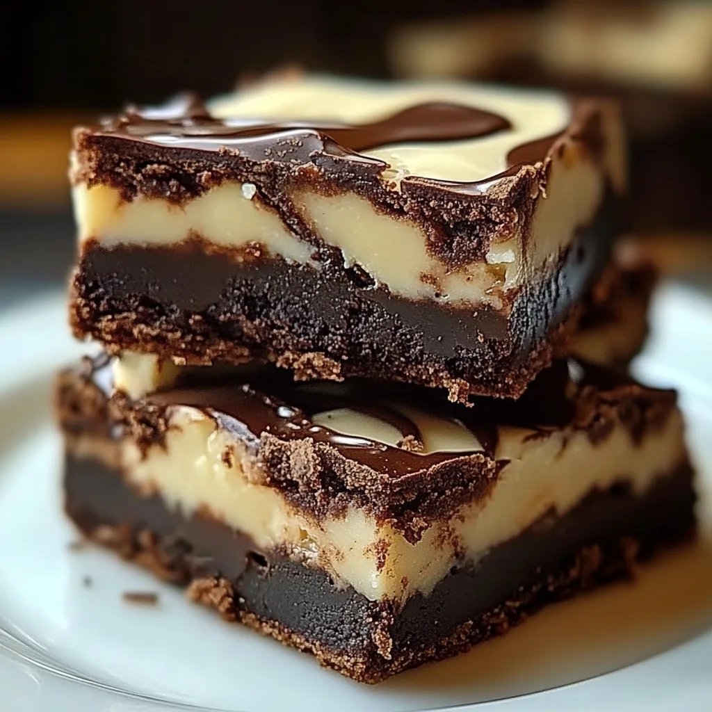 Frischkäse-Brownies